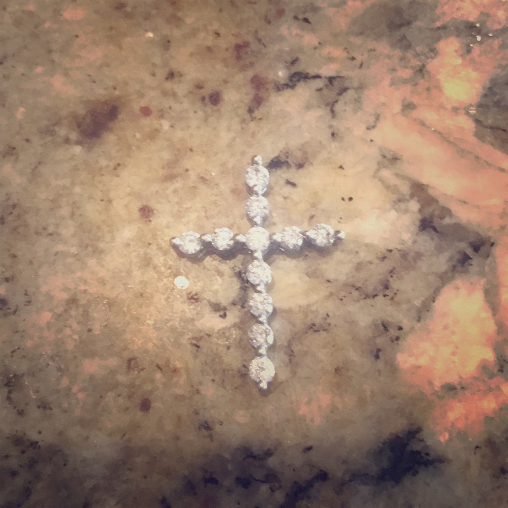 Beautiful diamond cross.